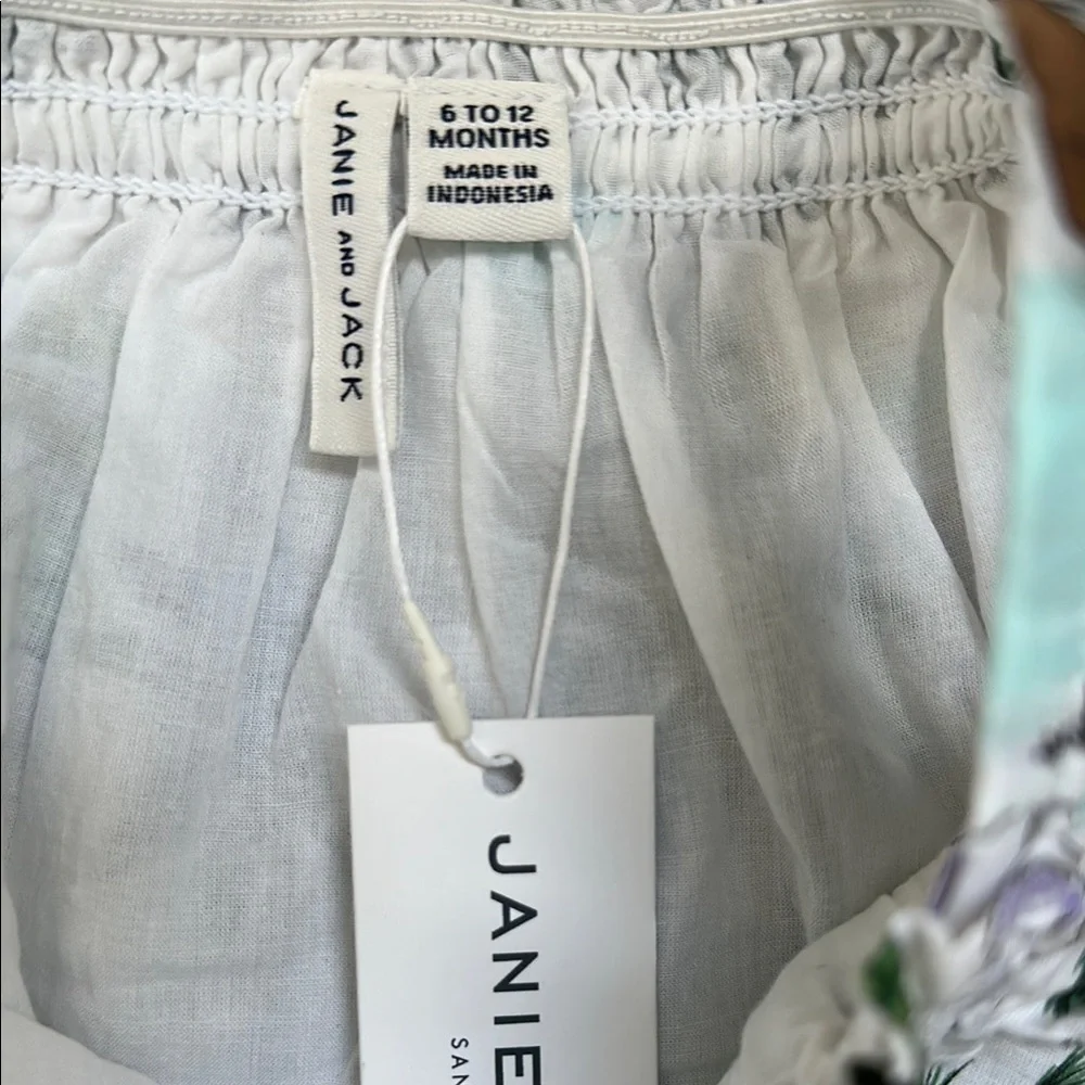 Janie and Jack. Tropical Print Romper - Picture 2 of 3